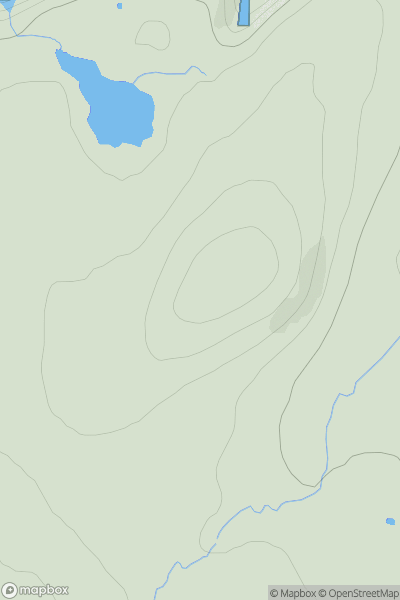 Thumbnail image for Cnoc na Moine [Tongue to Wick and Helmsdale] [NC939651] showing contour plot for surrounding peak